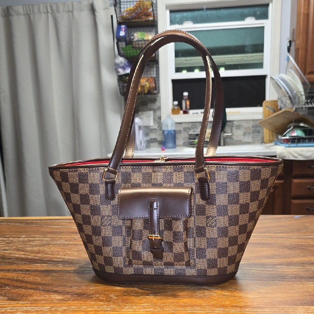 Louis Vuitton Damier Ebene Monosque PM size
